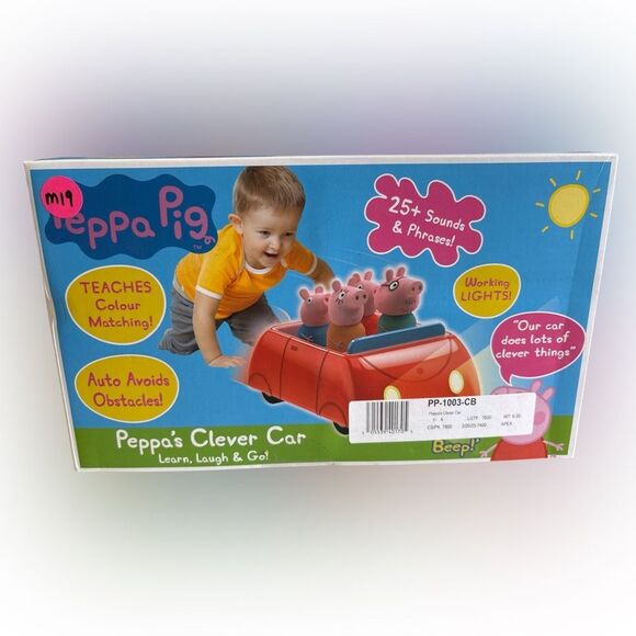 Nwt Peppa Pig Clever Car Toy - Picture 1 of 3
